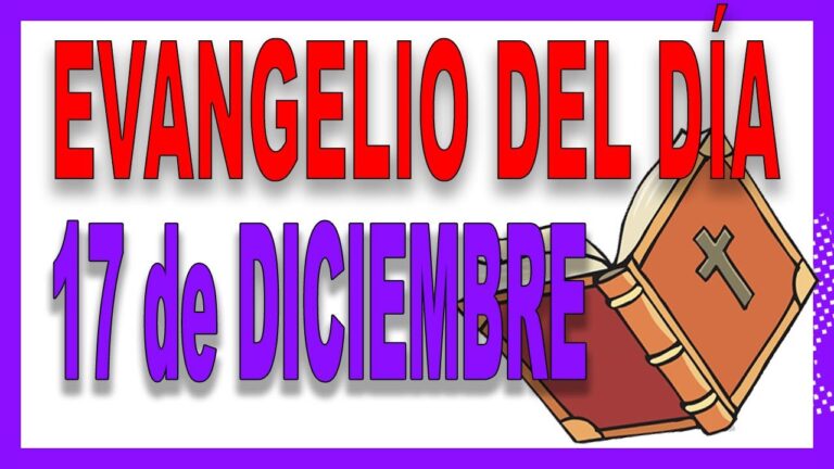 Evangelio del 17 de diciembre