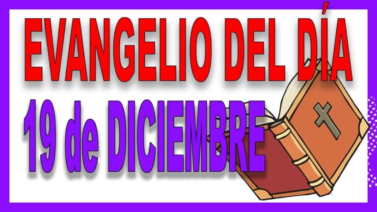 Evangelio del 19 de diciembre