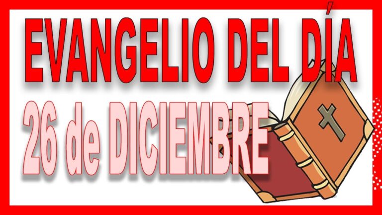Evangelio del 26 de diciembre