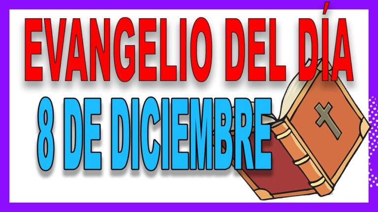 Evangelio del 8 de diciembre