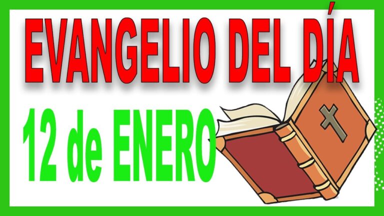 Evangelio del 12 de enero