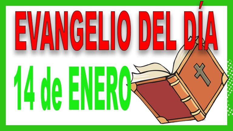 Evangelio del 14 de enero