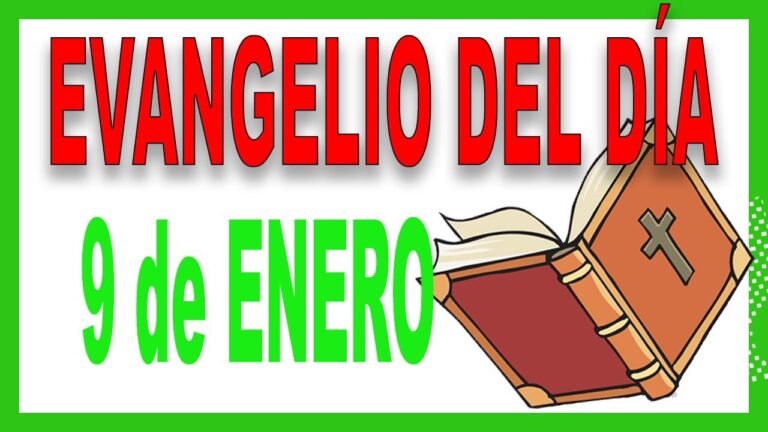 Evangelio del día 9 de enero