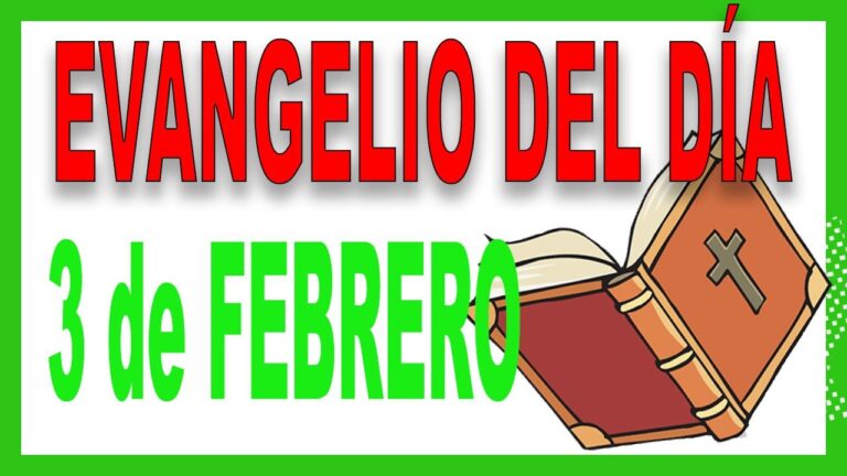 Evangelio del 3 de febrero