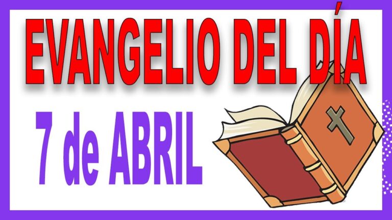 Evangelio del 7 de abril