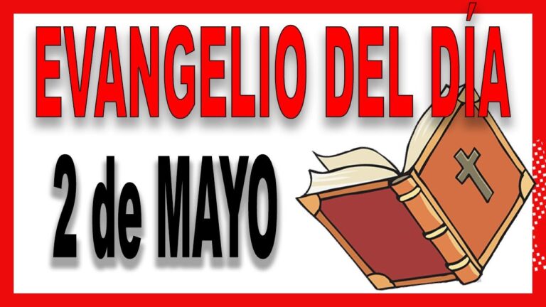Evangelio del día 2 de mayo