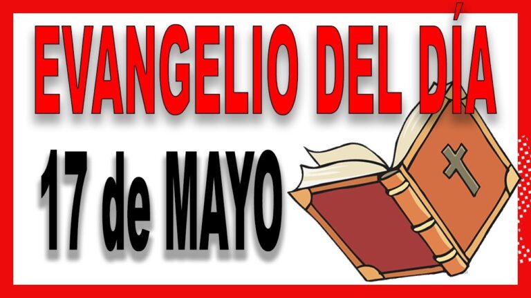 Evangelio del día 17 de mayo