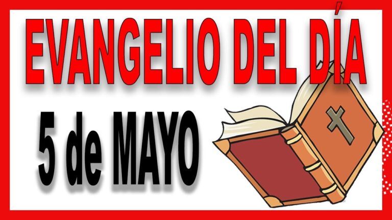 Evangelio del día 5 de mayo