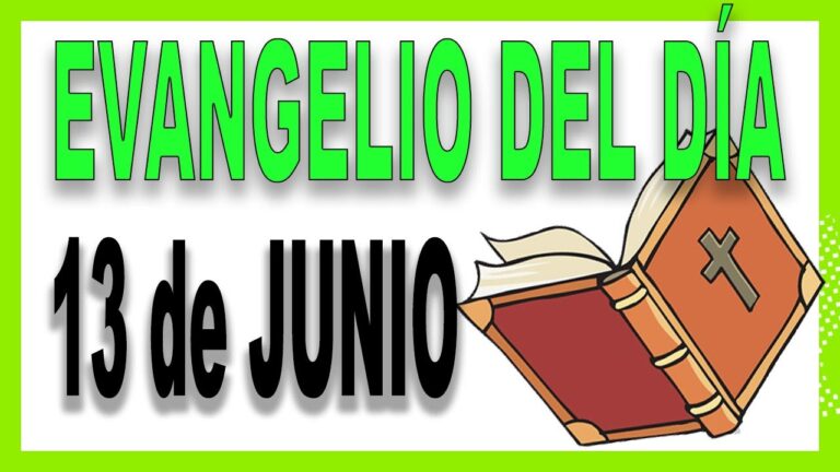 Evangelio del día 13 de Junio