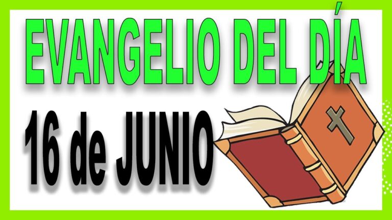 Evangelio del día 16 de Junio