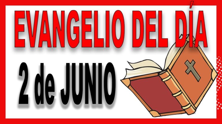 Evangelio del día 2 de Junio