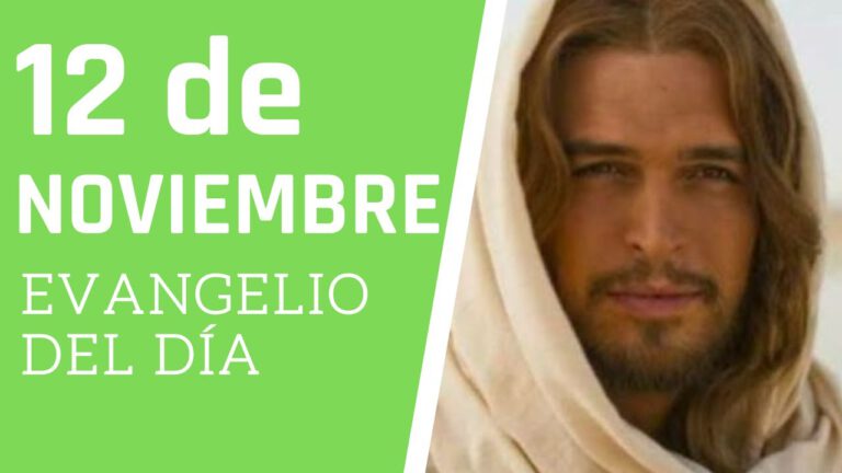 Evangelio del día 12 de Noviembre