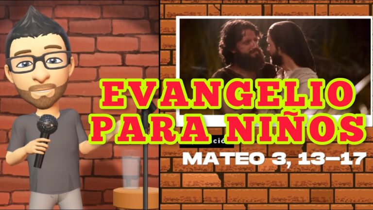 Evangelio de HOY 8 de Enero para niños