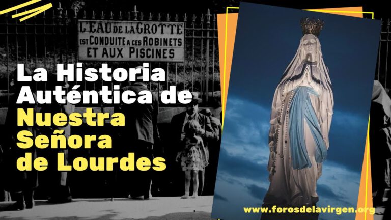 La historia de las apariciones de la Virgen de Lourdes