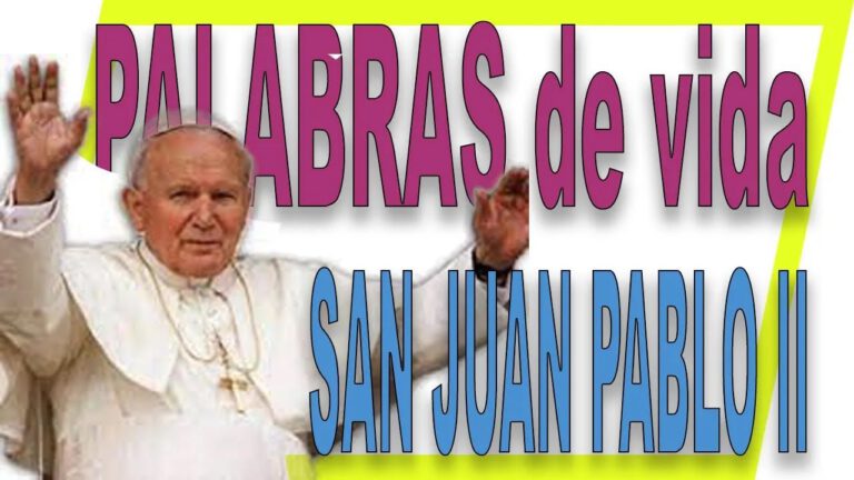 PALABRAS de VIDA por SAN JUAN PABLO II