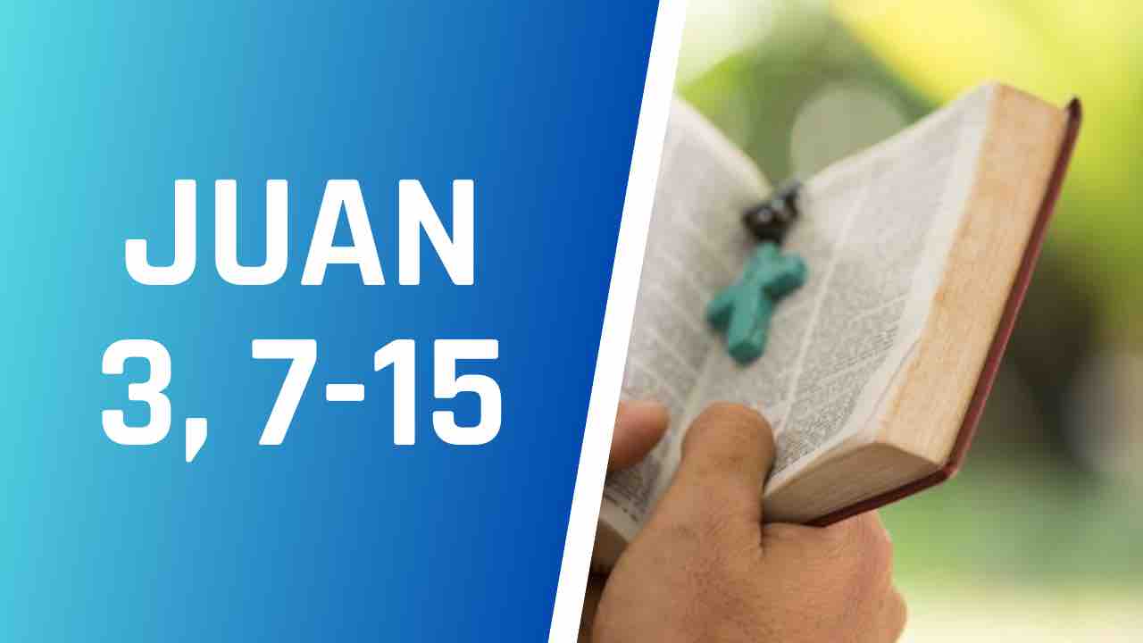 Evangelio según San Juan 3, 7-15