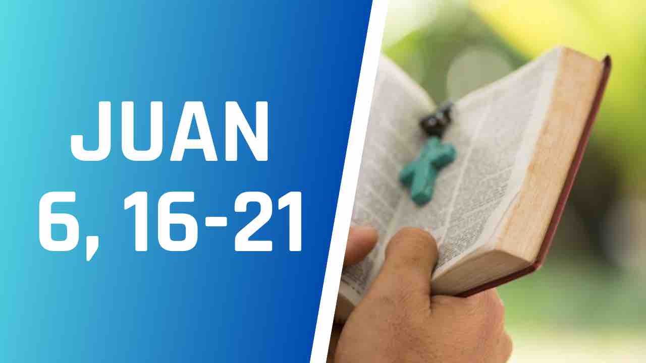 Evangelio según San Juan 6, 16-21