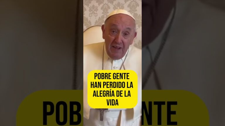 PAPA FRANCISCO a los JÓVENES