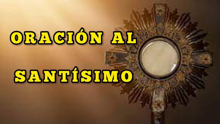 Vídeo Oración ante el santísimo