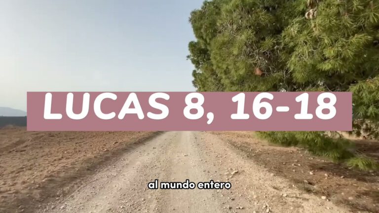 Reflexion Sobre Lucas 8 16 18
