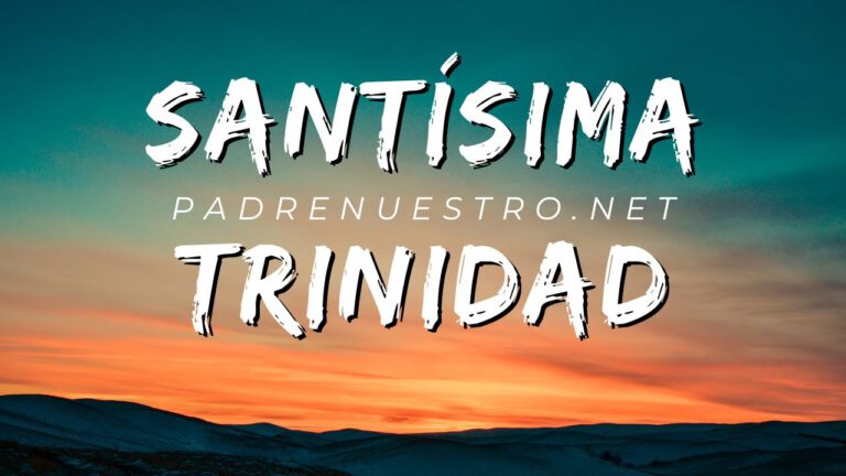 Confiar en Dios, festividad de la Santísima Trinidad