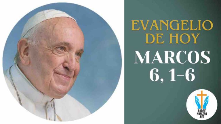 MARCOS 6, 1-6 PAPA FRANCISCO