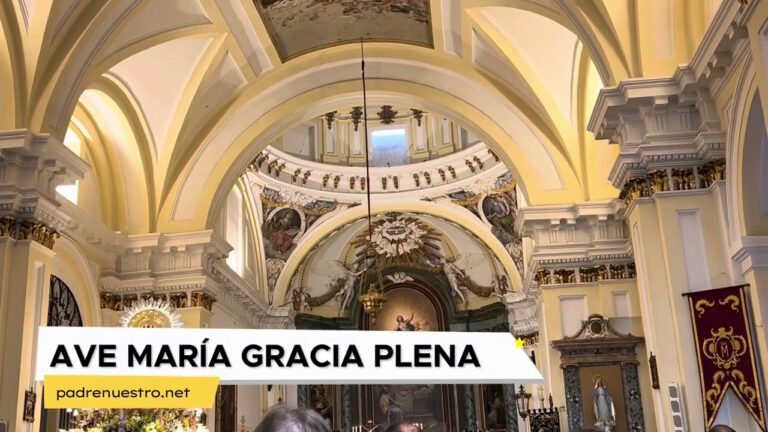 AVE MARÍA GRACIA PLENA | Canto a la Virgen María