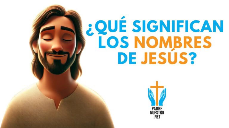 ▷ ¿QUÉ SIGNIFICAN los NOMBRES de JESÚS, Emmanuel,..?
