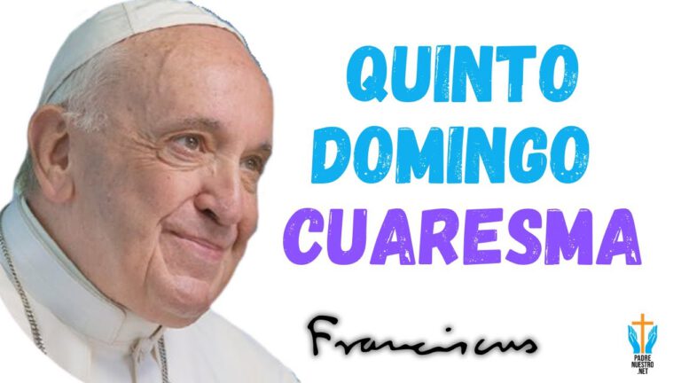 Quinto Domingo de Cuaresma