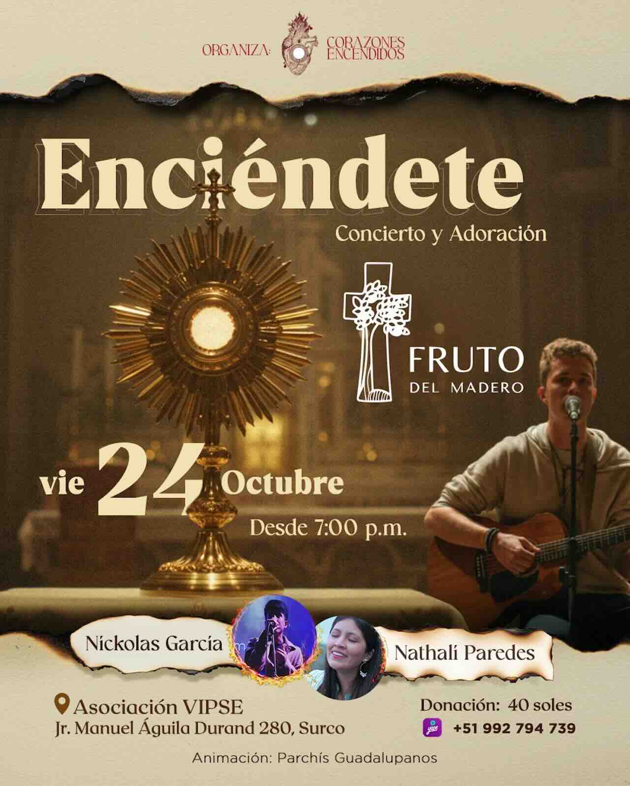 Enciéndete concierto y adoración