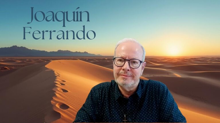 Joaquín Ferrando Kini presenta el libro Los sonidos del desierto sobre el silencio y el encuentro con Dios