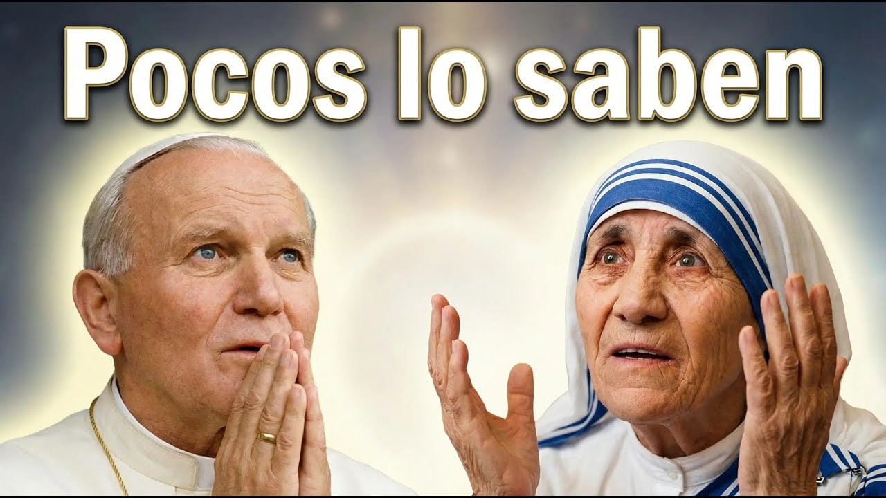 San Juan Pablo II y Santa Teresa de Calcuta