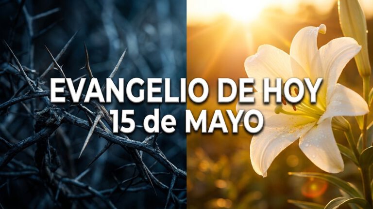 Evangelio del día 15 de mayo