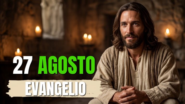 Evangelio del día 27 de agosto